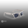 Ray-Ban Skyler (Gen 1) Глянцевый Мелово-Серый с Прозрачно-Сапфировыми линзами